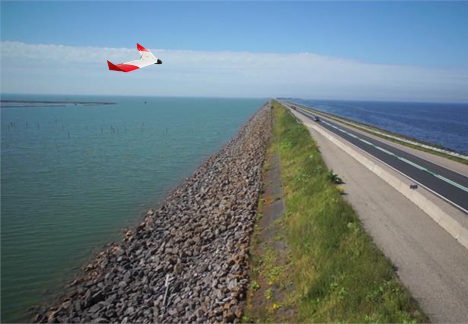 Dijkonderzoek met drones